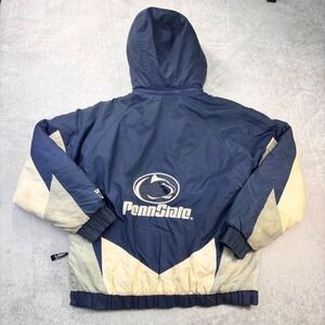 Vintage 1990s Logo 7 Penn State Nittany Lions Colorblock Pullover Jacket XL